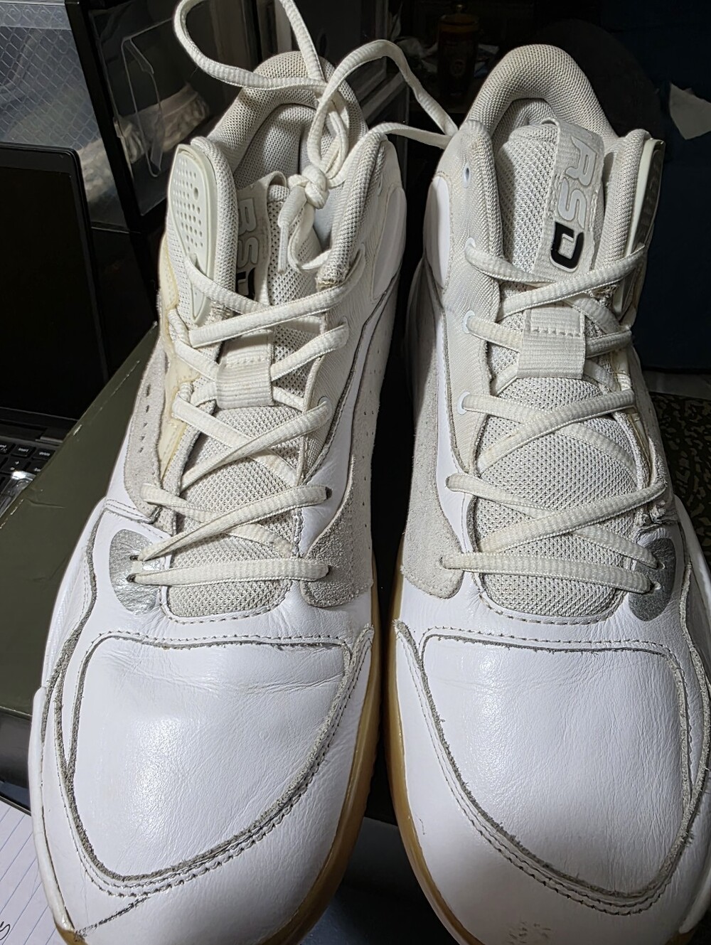 Puma RS Dreamer 2 White Men's Athletic Sneakers J Cole Collab Size 12m.